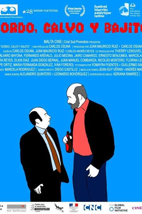 Fat, Bald, Short Man